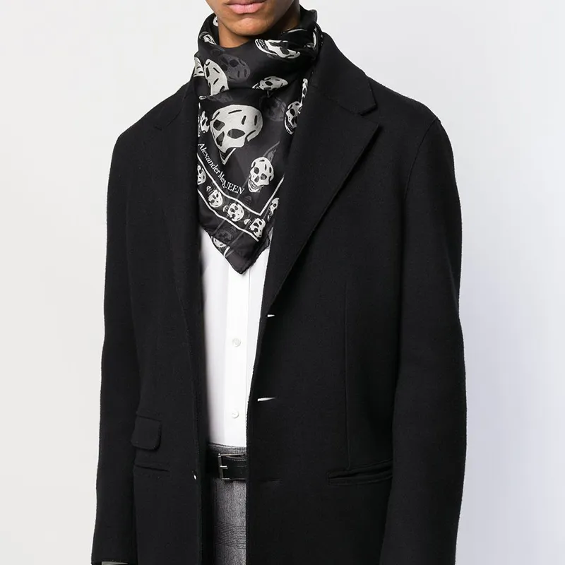 Alexander McQueen Skull Printed Scarf-4