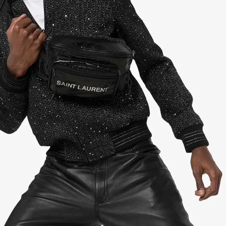 SAINT LAURENT Nuxx Crossbody Black-3