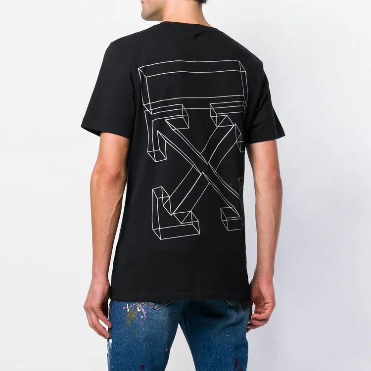 OFF WHITE Logo Slim Tee-3