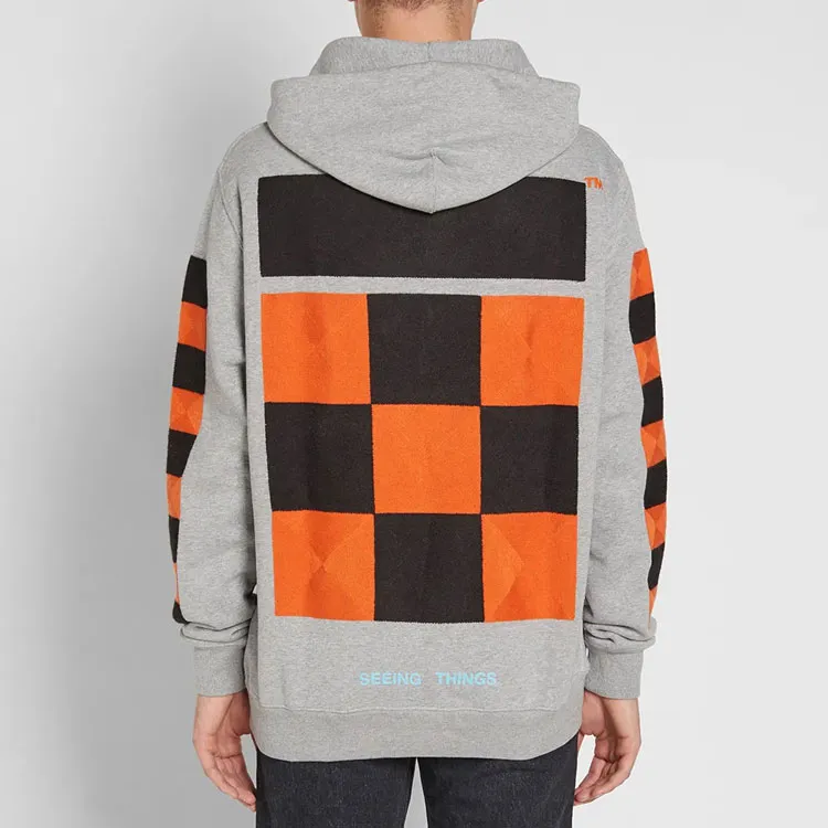OFF WHITE Checker Hoodie-4