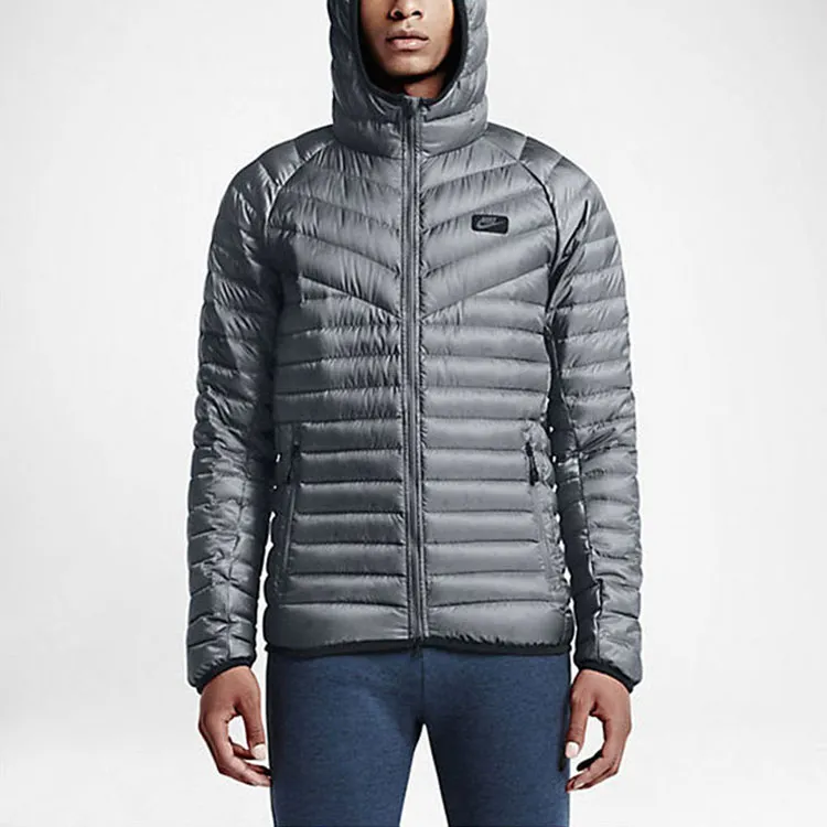 Nike Down Jackets Men Gray-2