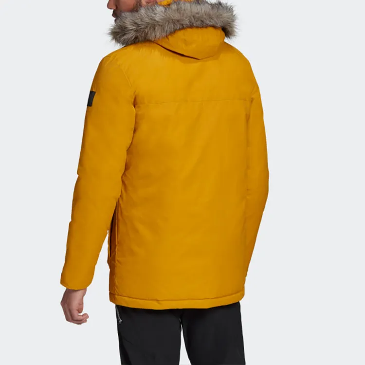 Adidas Puffer Jackets Men Yellow-3