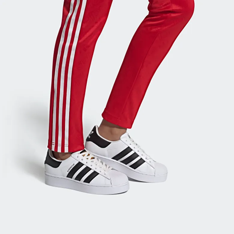 Adidas Women's Superstar Bold 'White Black' Women's-6