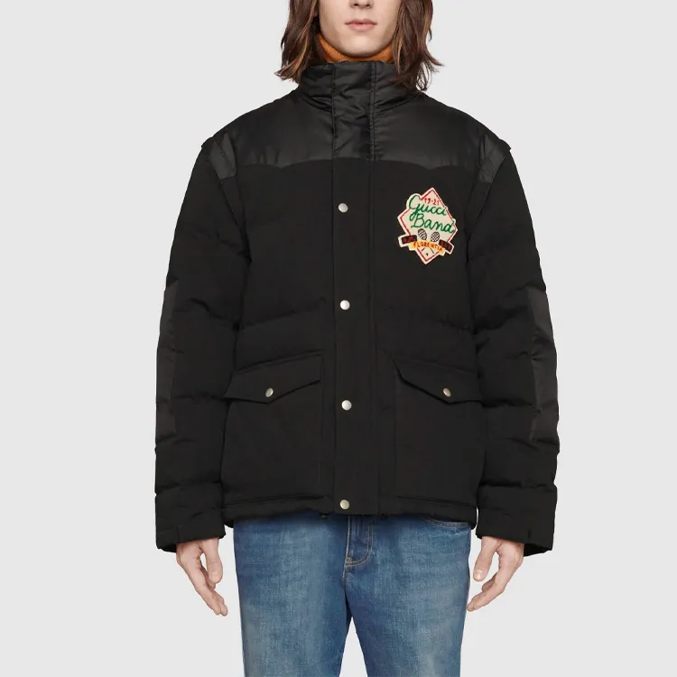 GUCCI Detachable Sleeve Padded Jacket-4