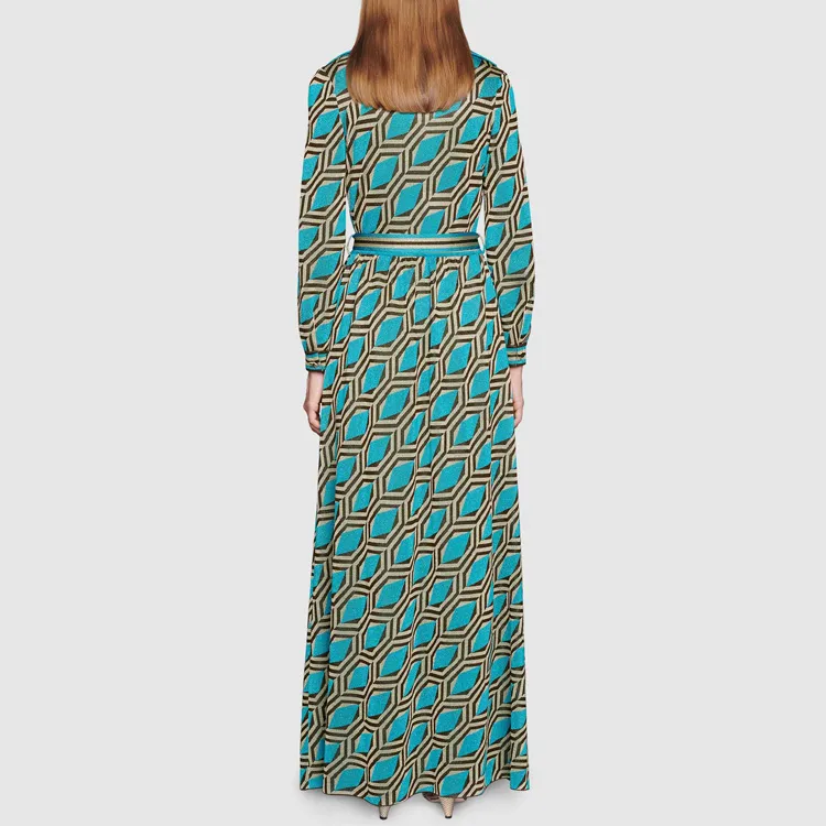 GUCCI Epilogue Series SS21 Long-Sleeved Dresses Women's Green-2