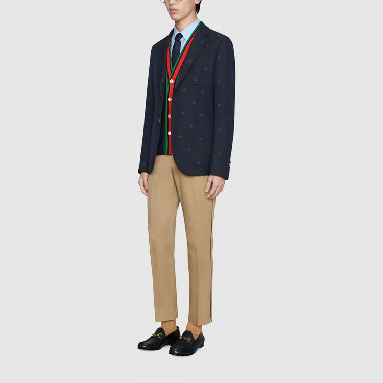 GUCCI Shirts Men Light Blue-3