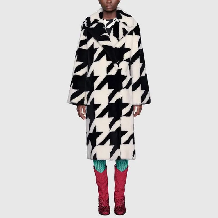 GUCCI Coats Women's Black/White-1