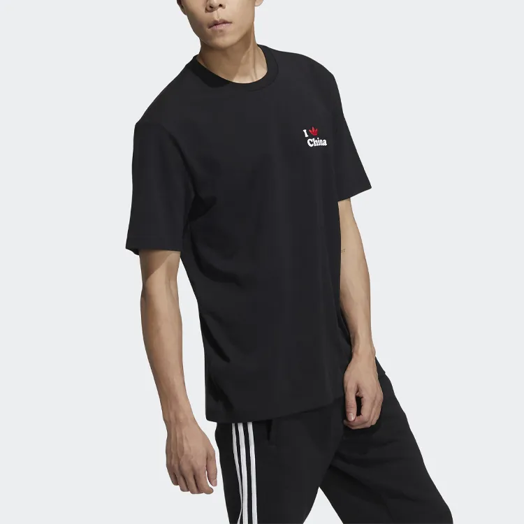 Adidas Originals T Shirt Men's Black-3