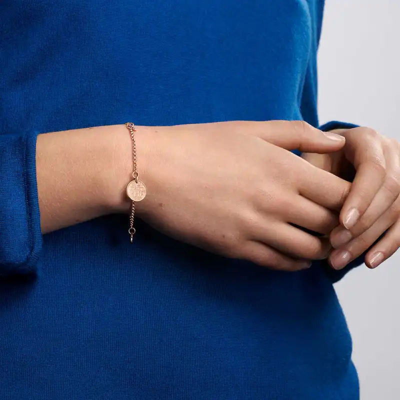 HERMES Diamond Bracelets Women's-1