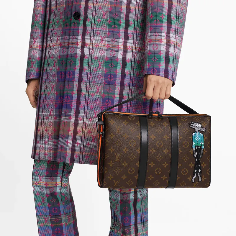 LOUIS VUITTON Keepall Pouch-6