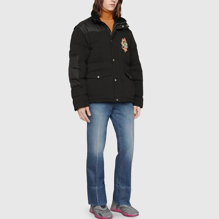 GUCCI Detachable Sleeve Padded Jacket-5