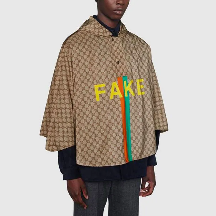 GUCCI Fake/Not Monogram Cape-2