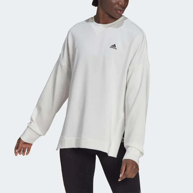 Adidas Sweatshirts Women's Bright White-1