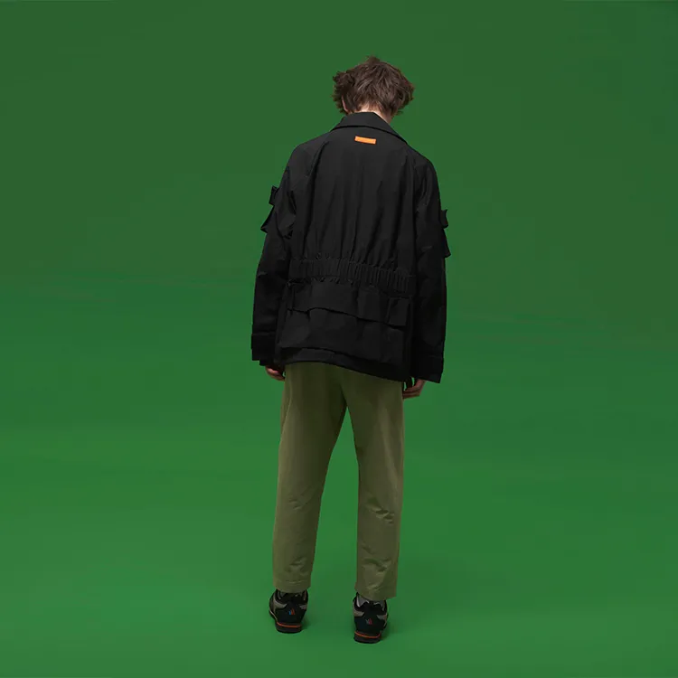 DUEPLAY Workwear Jacket Unisex Black-2