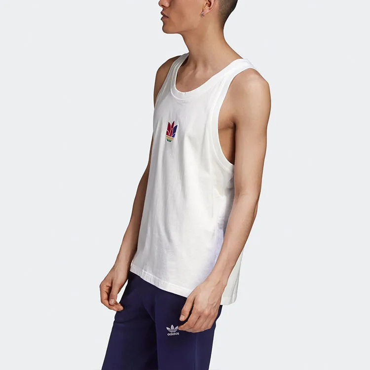 Adidas Originals Tank Tops Men White-5