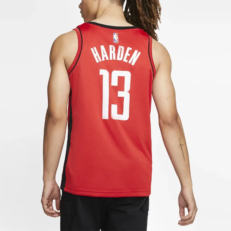 Nike Nike X NBA Basketball Jerseys Men's Red-4