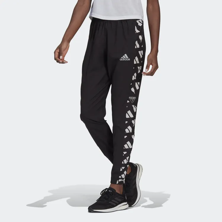 Adidas Knitted Sweatpants Women's Black-2