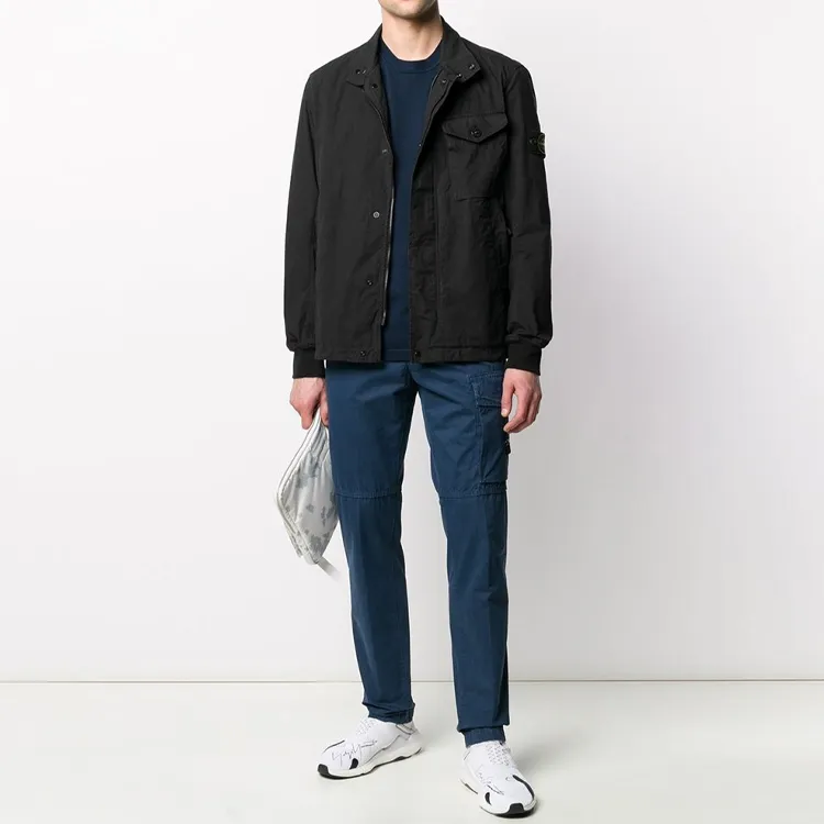 STONE ISLAND Casual Pants Men's Blue-1