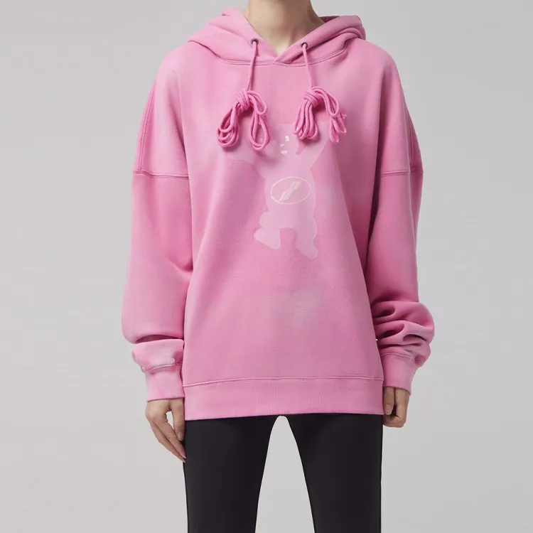 WE11DONE Teddy Hoodie-2