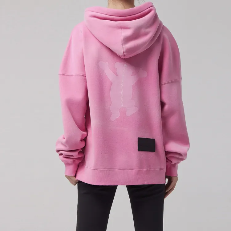 WE11DONE Teddy Hoodie-3