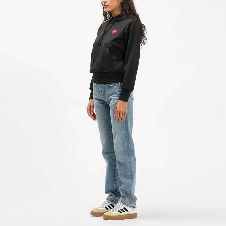 Comme Des Garçons Play Hoodie 'Black'-4