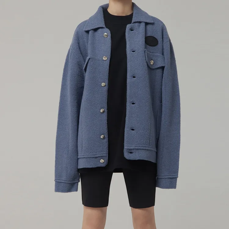 WE11DONE Jackets Unisex Blue-2