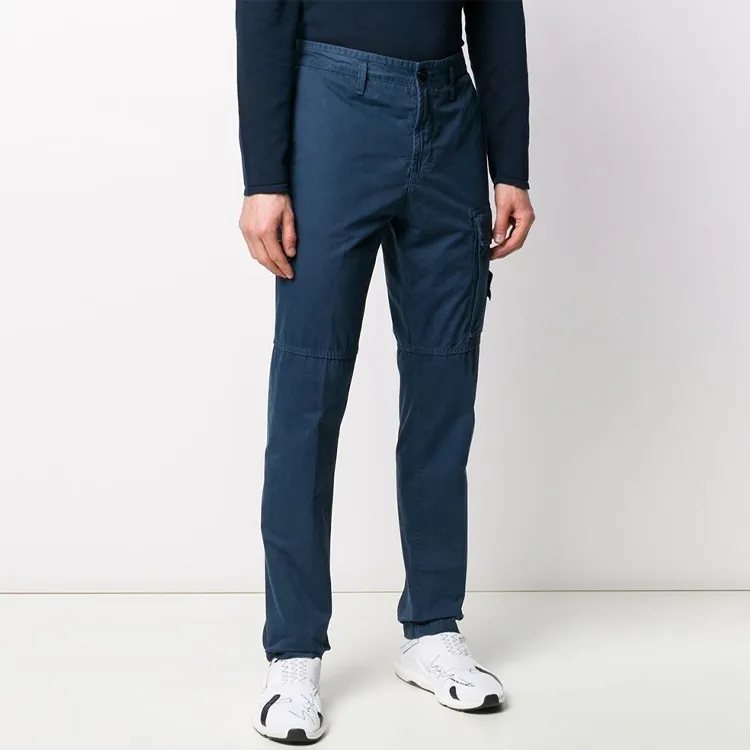 STONE ISLAND Casual Pants Men's Blue-2