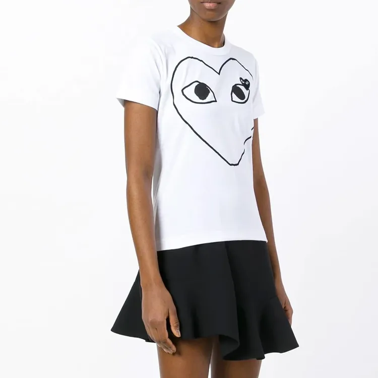 CDG Play T Shirts Women's-2