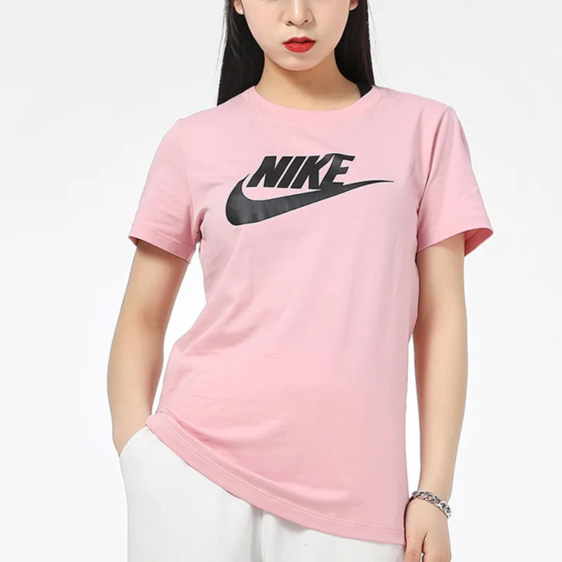 Nike Set in Sleeve T Shirt Women's Glaze Pink-2