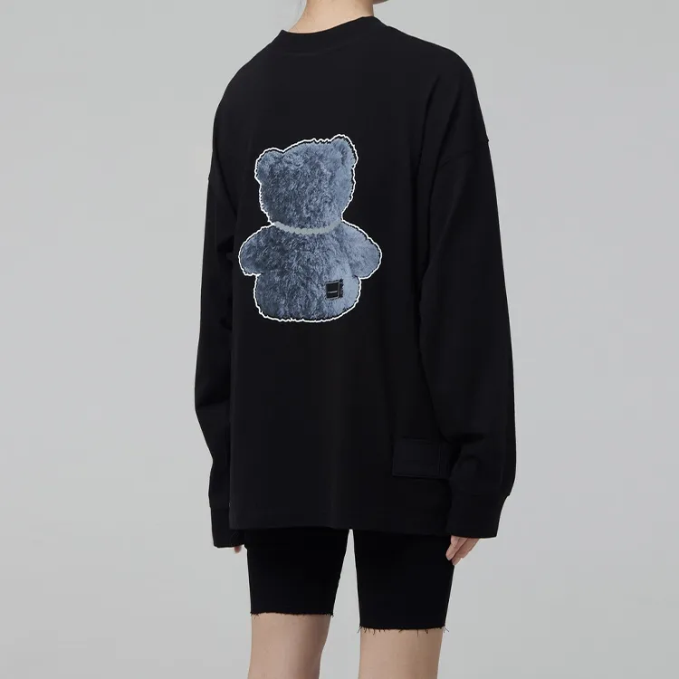 WE11DONE Teddy Long-sleeve T-shirt-4