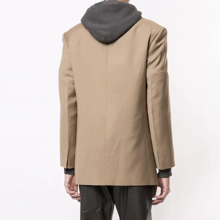 WE11DONE Business Suit Unisex Khaki-3
