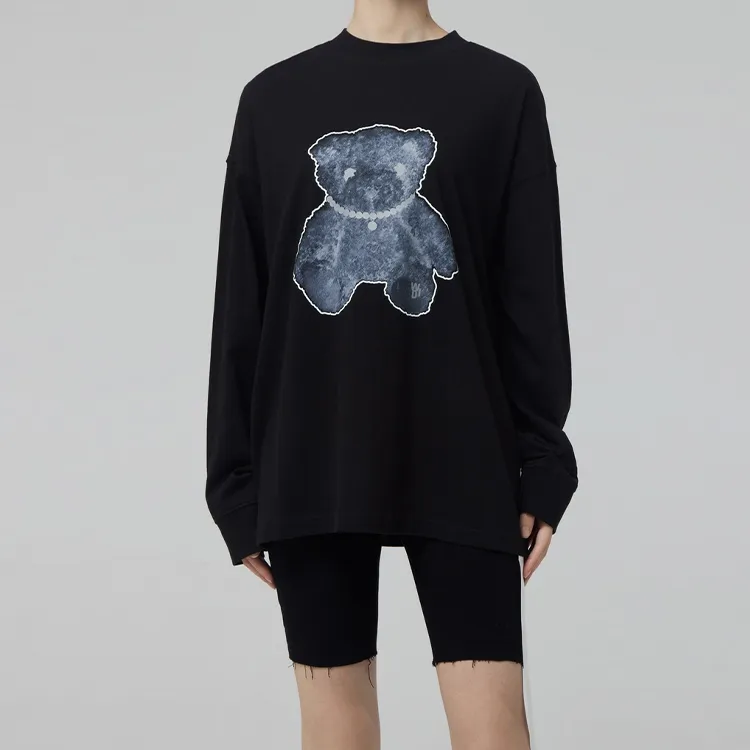WE11DONE Teddy Long-sleeve T-shirt-2
