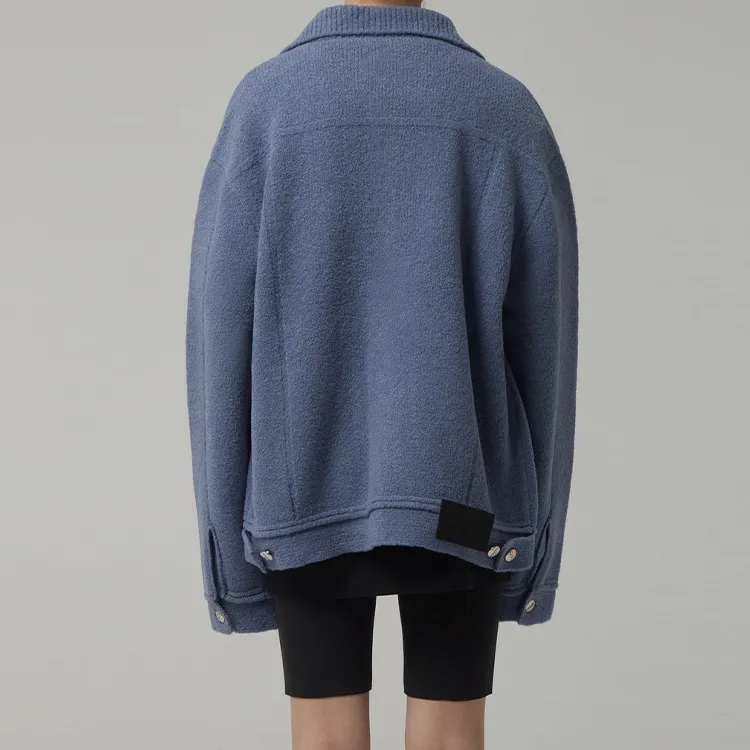 WE11DONE Jackets Unisex Blue-3