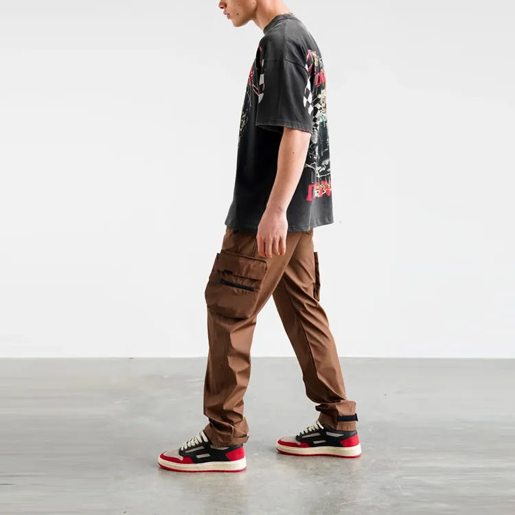 REPRESENT T Shirts Men Vintage Black-5