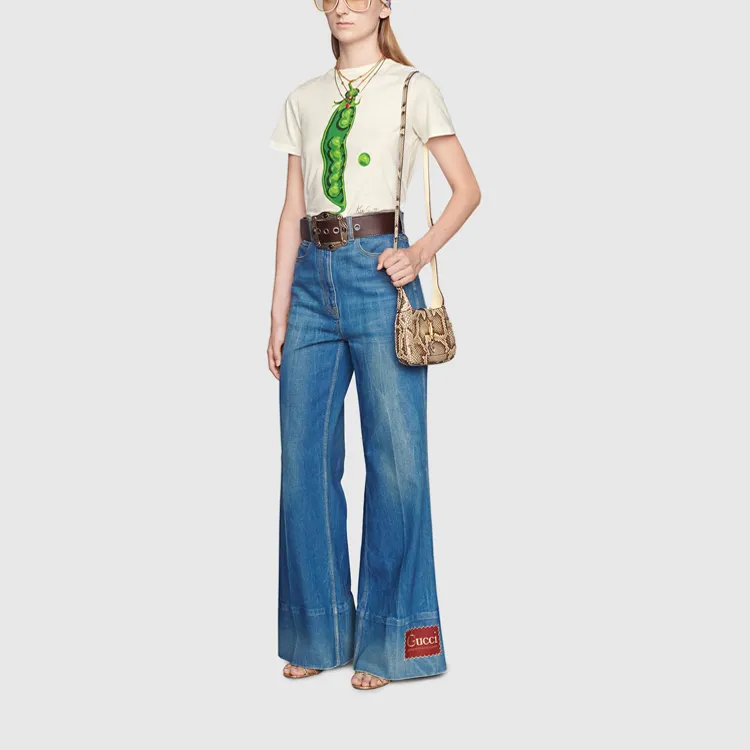 GUCCI Epilogue Series FW20 Regular T Shirt Women's Ivory White-4