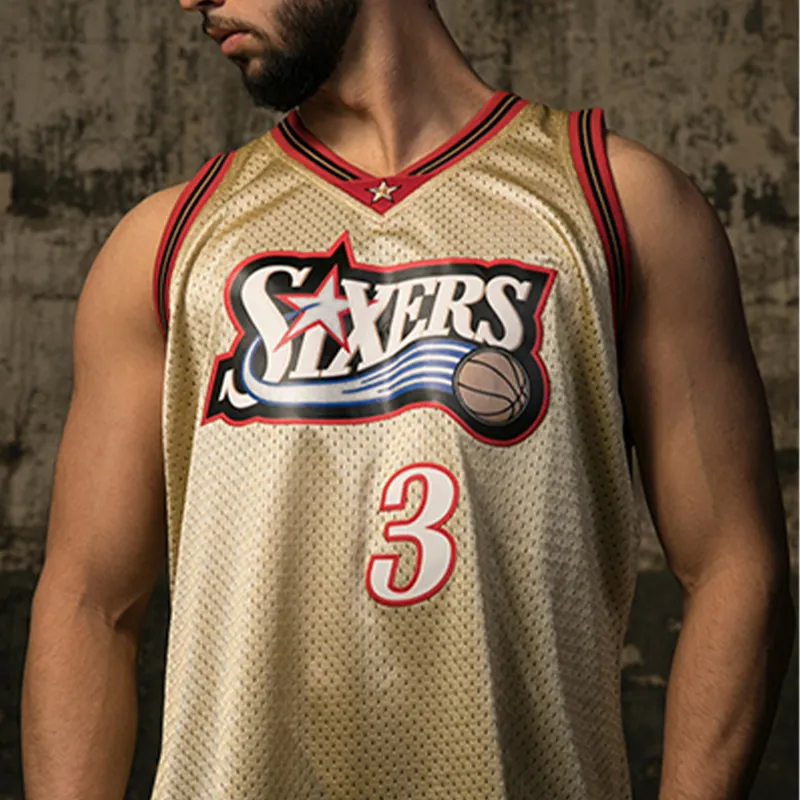 Mitchell Ness Basketball Jerseys Unisex-2