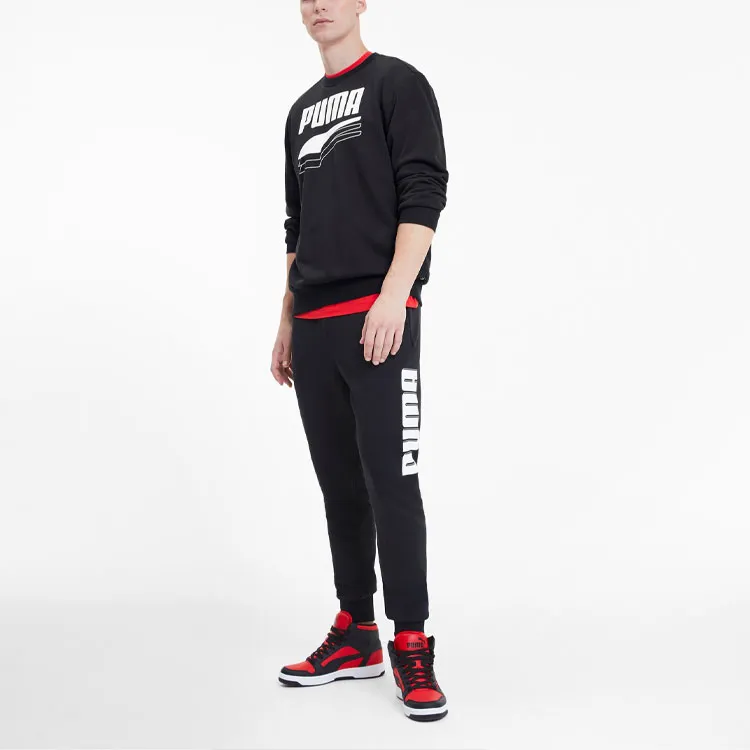 PUMA Rebel Bold Sweatshirt Men's Black-4
