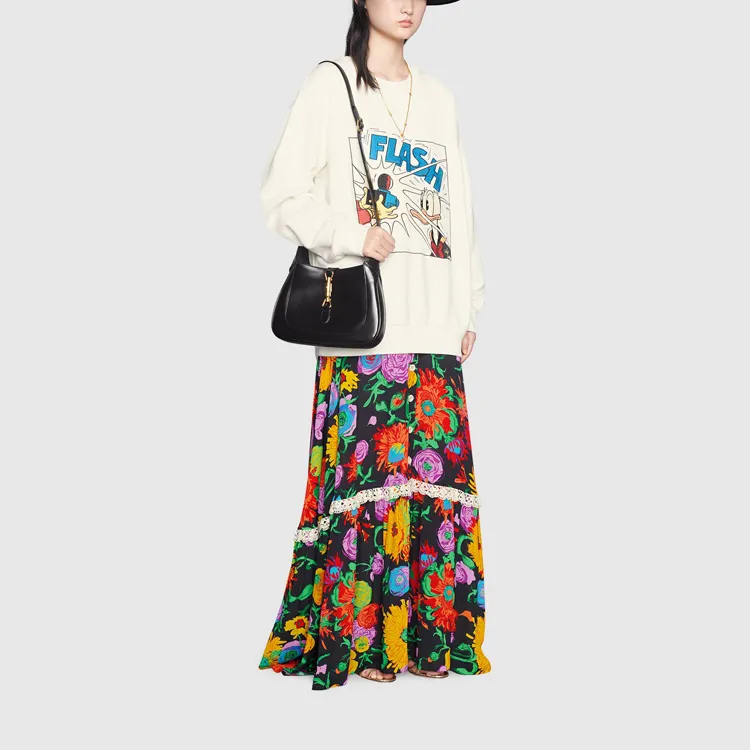 GUCCI X Disney Donald Duck Cotton Sweatshirt 'White'-3