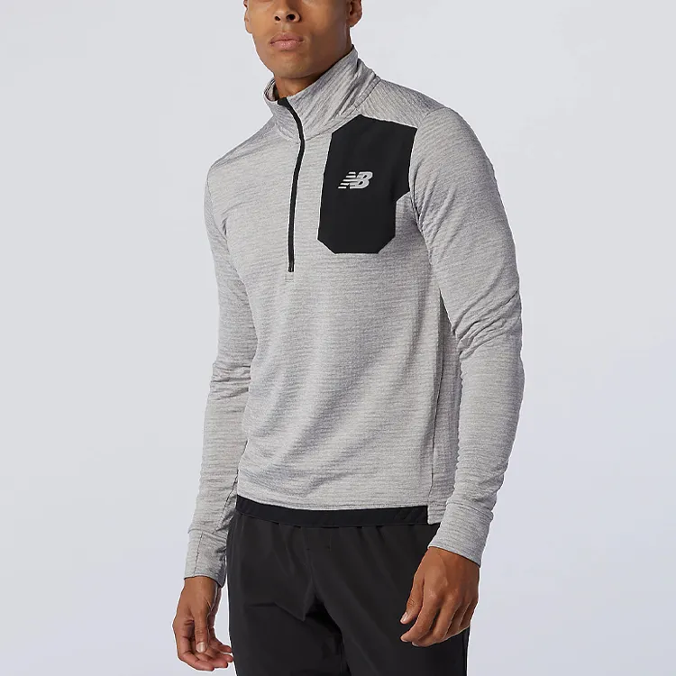 New Balance Sweatshirts Men Gray-2