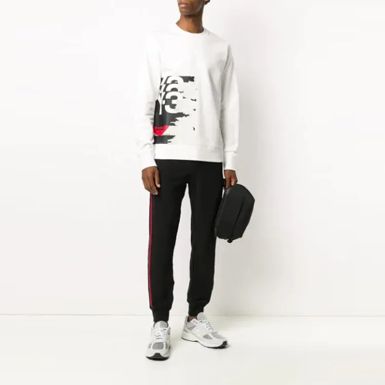 Y 3 Graphic print Long sleeve T shirt-2