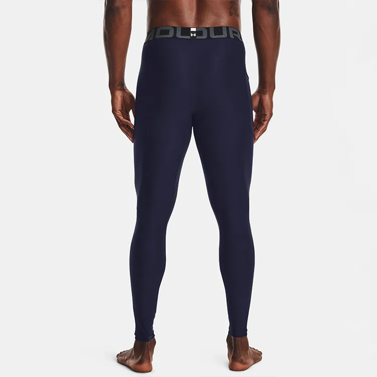 Under Armour HeatGear Sports Pants Men Dark Blue-4