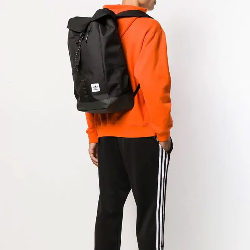 Adidas Originals Polyester Backpack Regular Unisex Black-5