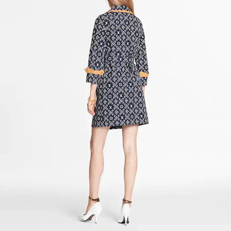 LOUIS VUITTON Trench Coat Women's Multicolor-2