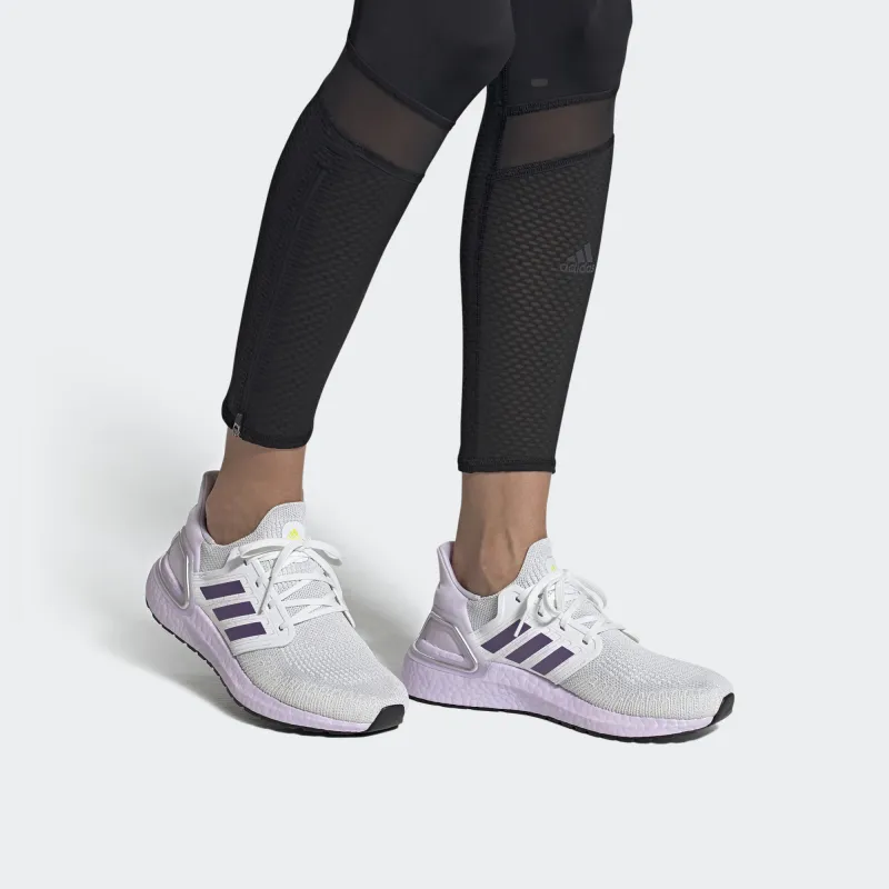 Adidas Ultra Boost 20 White Tech Purple Women's-5