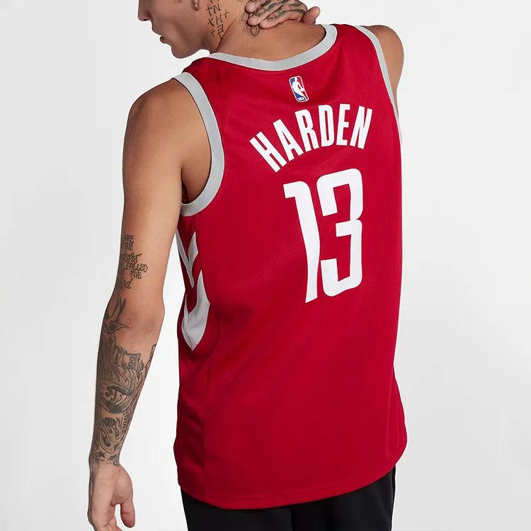 Nike Basketball Jerseys Men's University Red-3