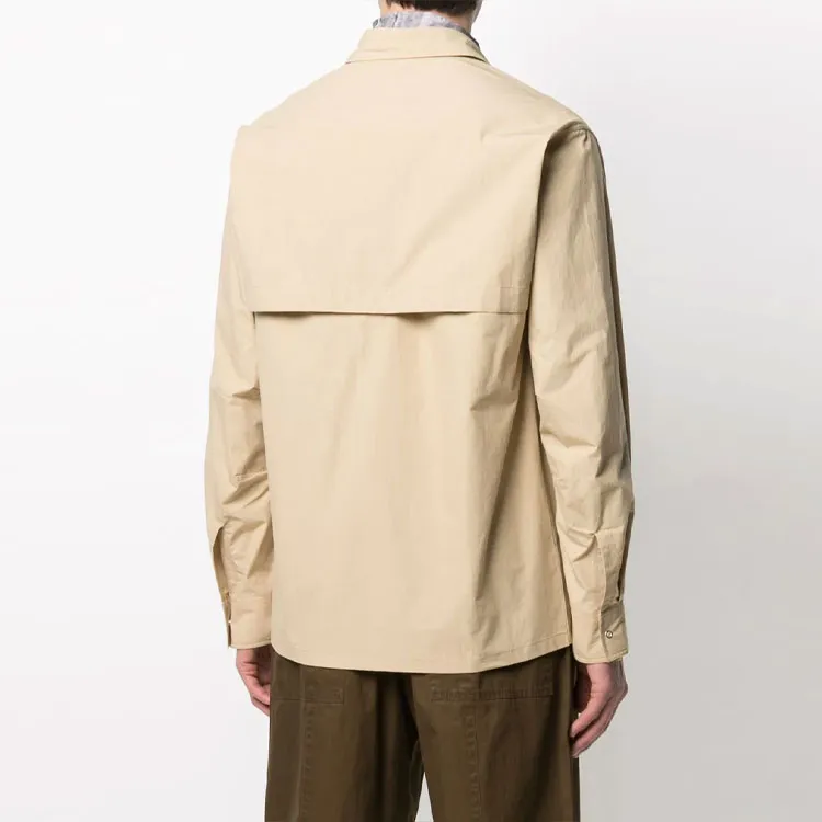KENZO Classic Tiger Head Shirts Men Beige-2