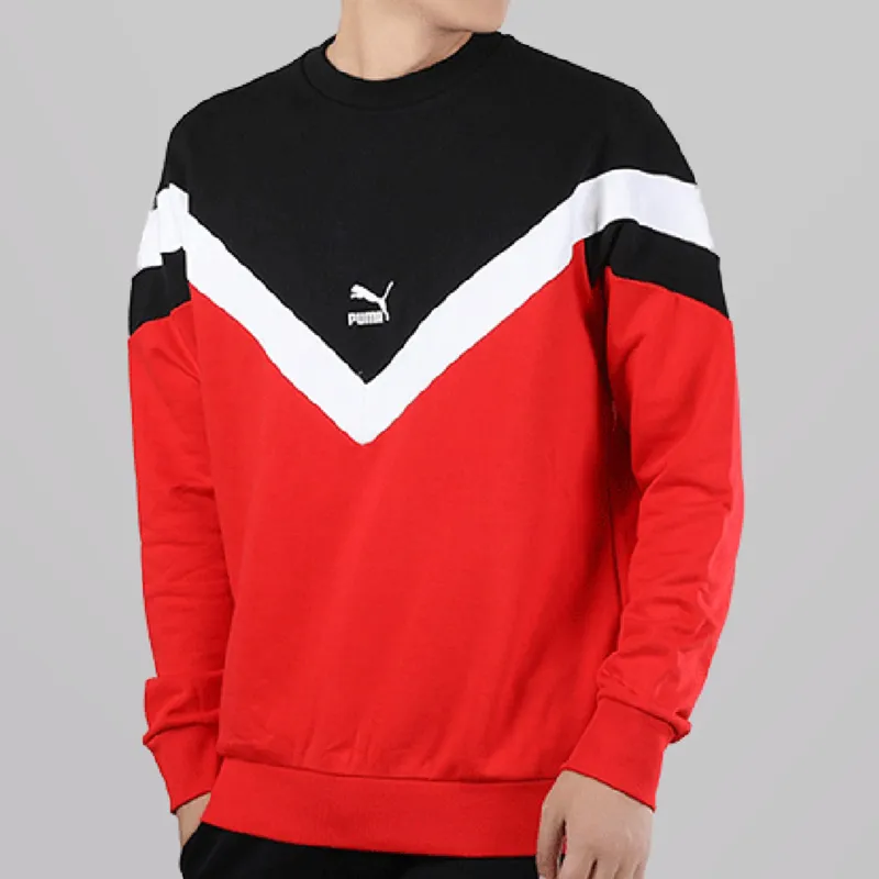 PUMA Sweatshirt Men's Black Red-2