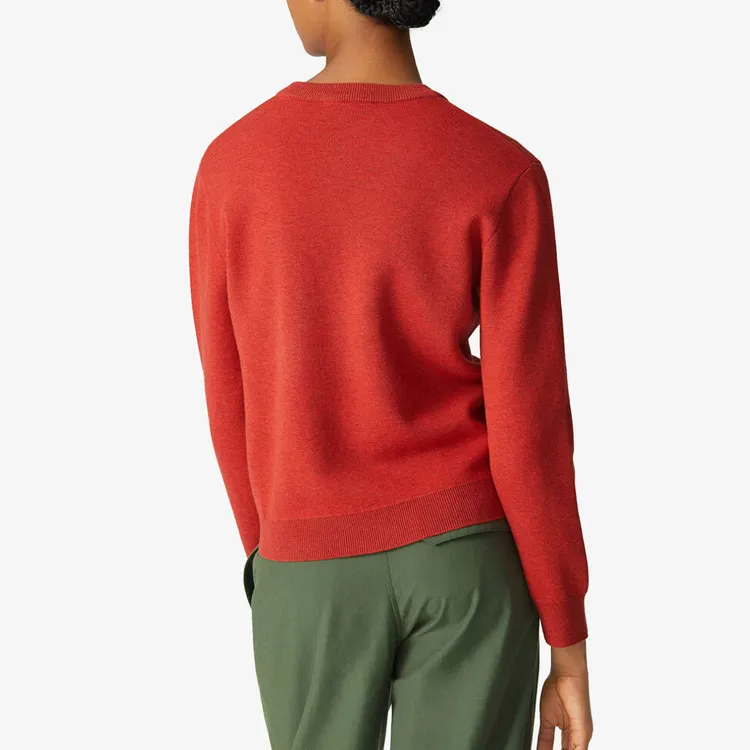 KENZO SS21 Slim Fit Sweater Women's Red-2
