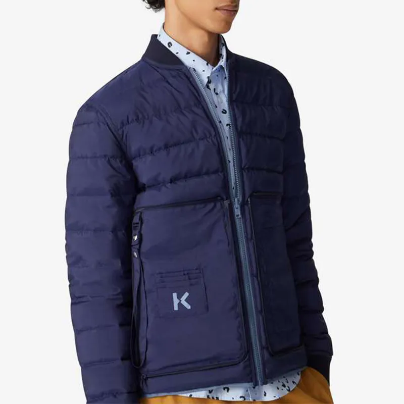 KENZO Quilted Zip front Jacket-6