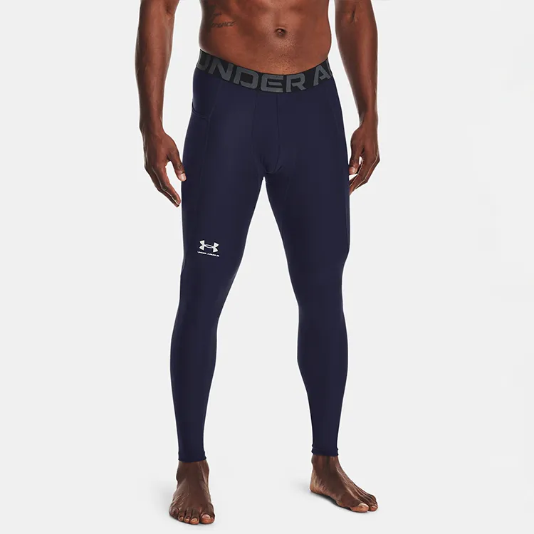 Under Armour HeatGear Sports Pants Men Dark Blue-3